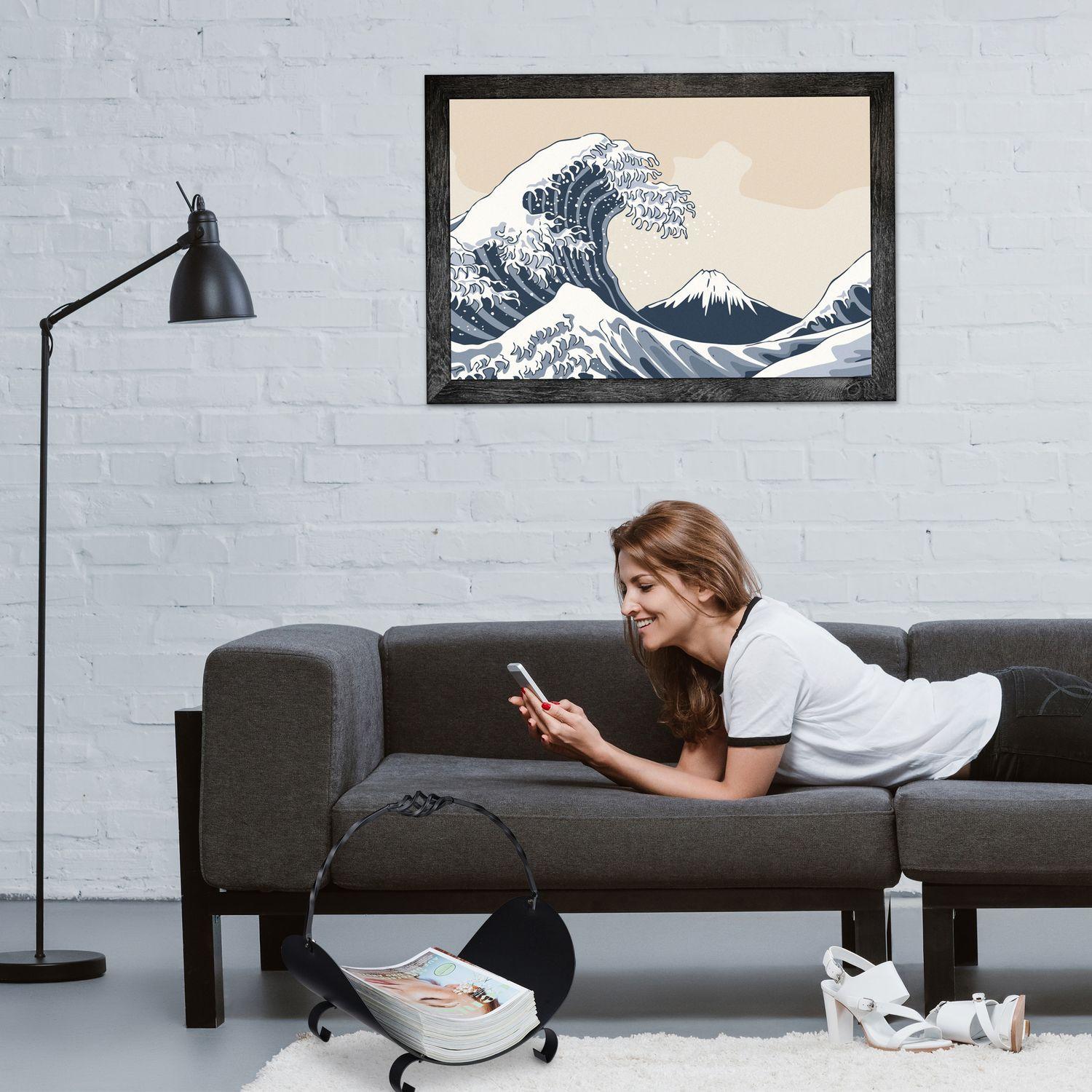 Northio Cesto porta legna nero  