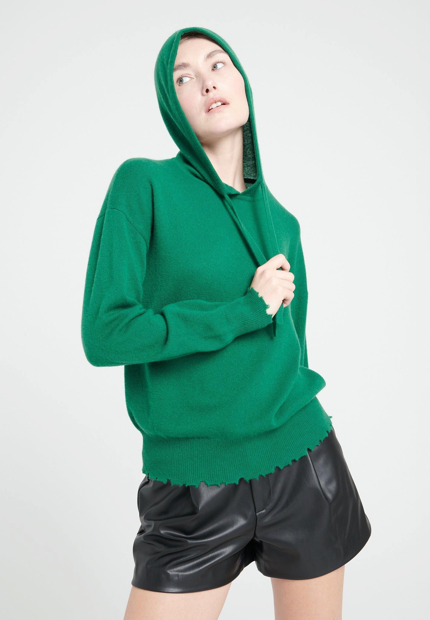 Studio Cashmere8 MIA 16 Hoodie ziselierten Abschlüssen  