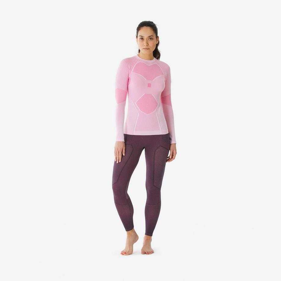 WEDZE  Sous-vêtement thermique et respirant femme, BL TOP 900 tech rose 