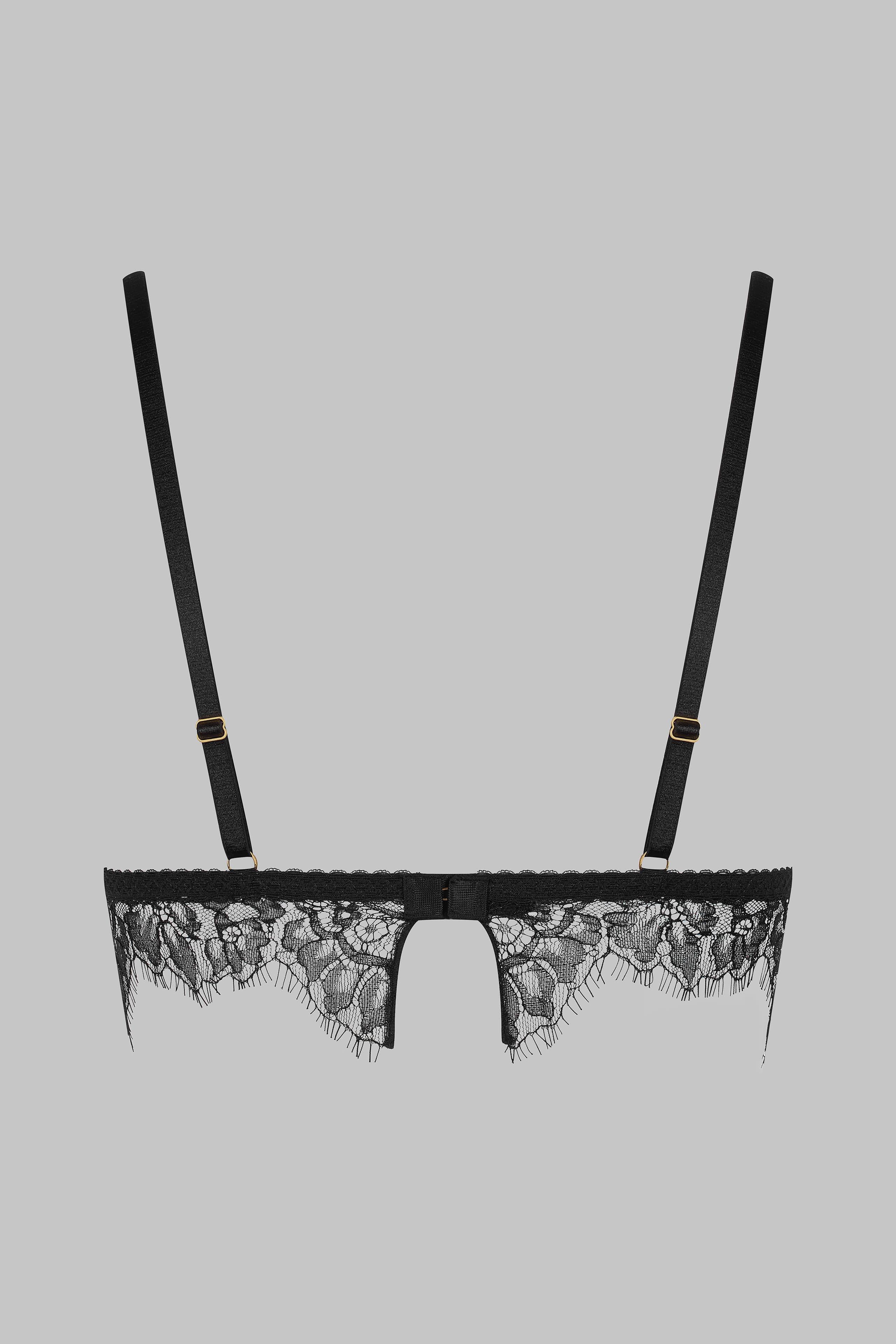 MAISON CLOSE  Soutien-gorge triangle avec bretelles croix - Inspiration Divine 