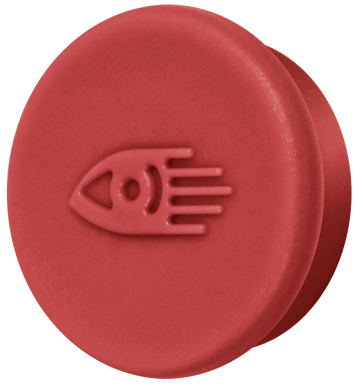 Image of Magnet 20mm 10st Unisex Rot Bunt