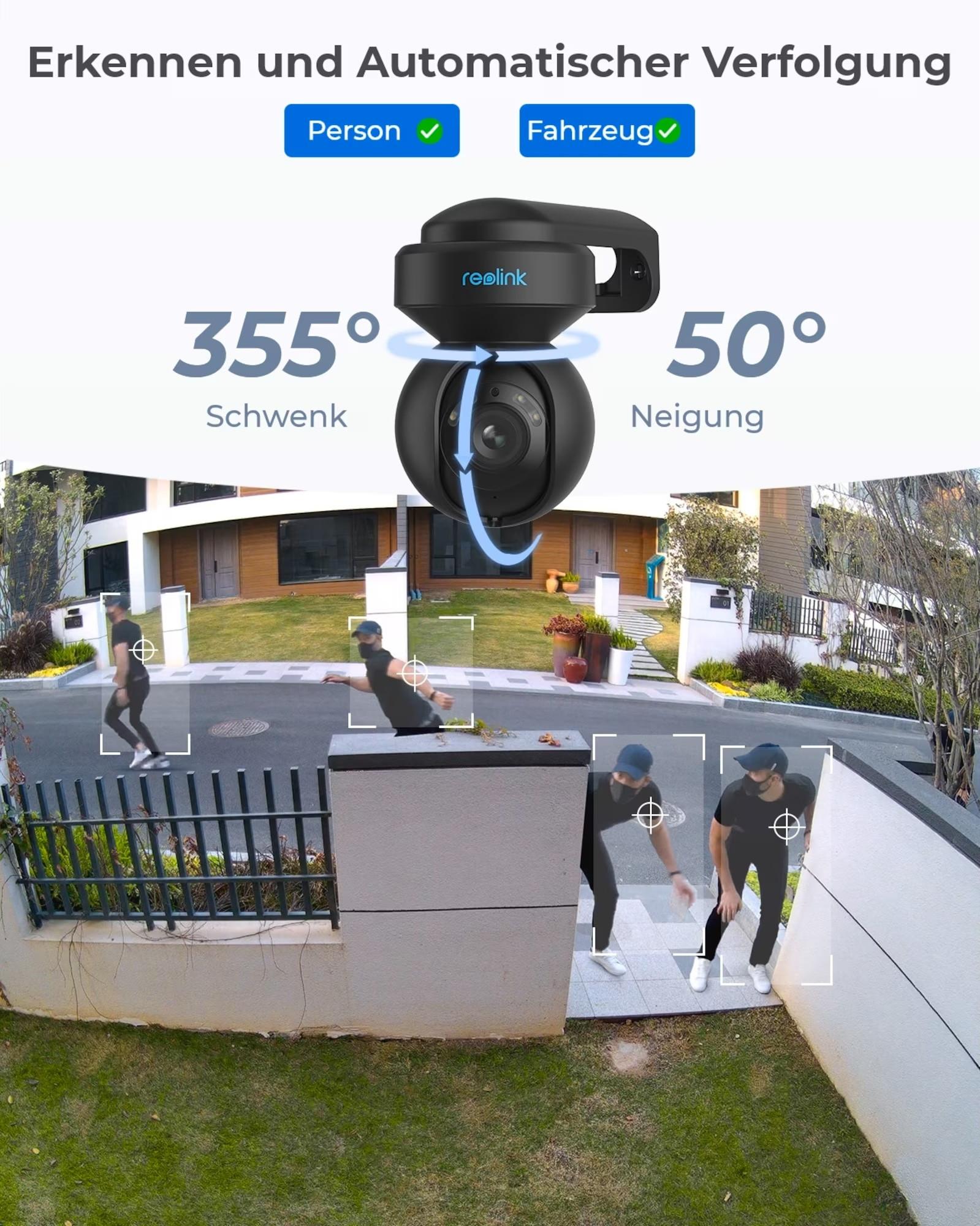 Reolink  Reolink E540 2K+ PTZ Outdoor Sicherheitskamera 