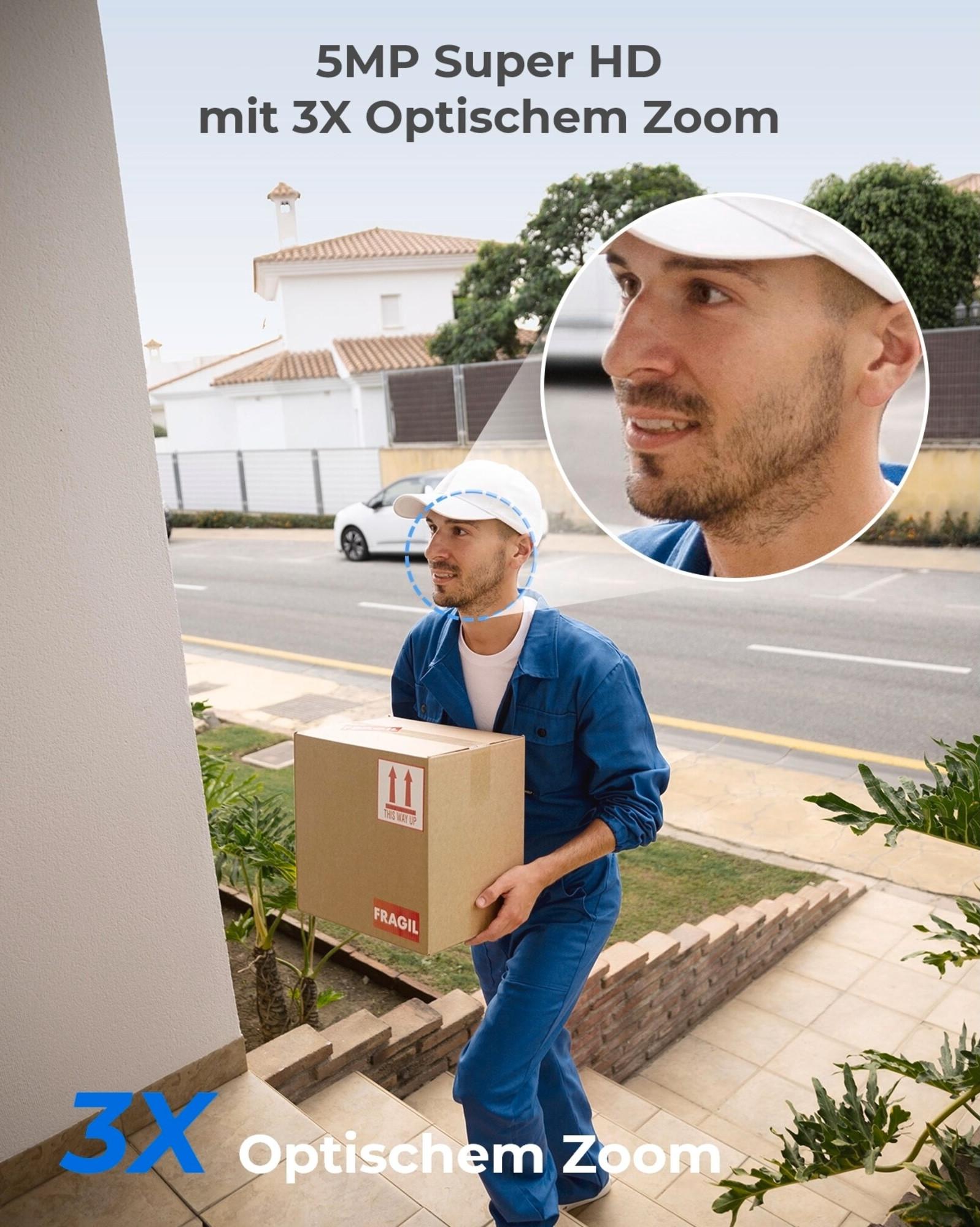 Reolink  Reolink E540 2K+ PTZ Outdoor Sicherheitskamera 