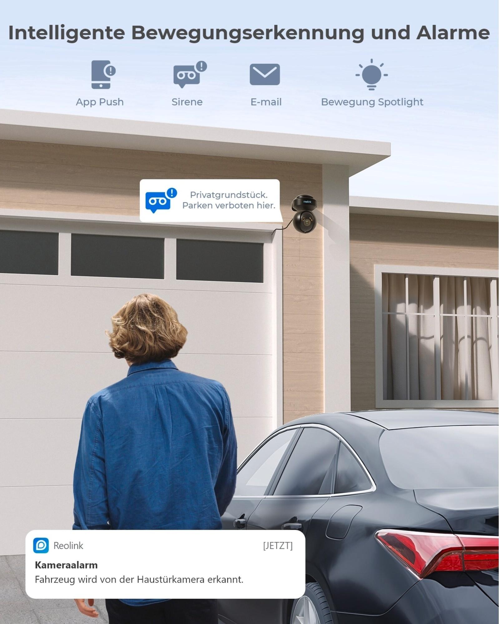 Reolink  Reolink E540 2K+ PTZ Outdoor Sicherheitskamera 