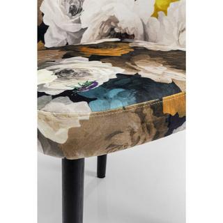 KARE Design Chaise avec accoudoirs Peony jaune  