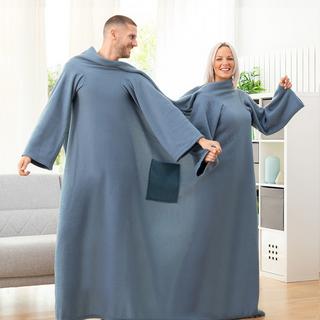 InnovaGoods Doublanket Couverture à Manche Double avec Poche  