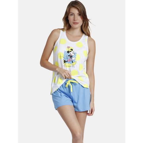 Admas  Pyjama Shorts Tank Top Polka Dots Disney 