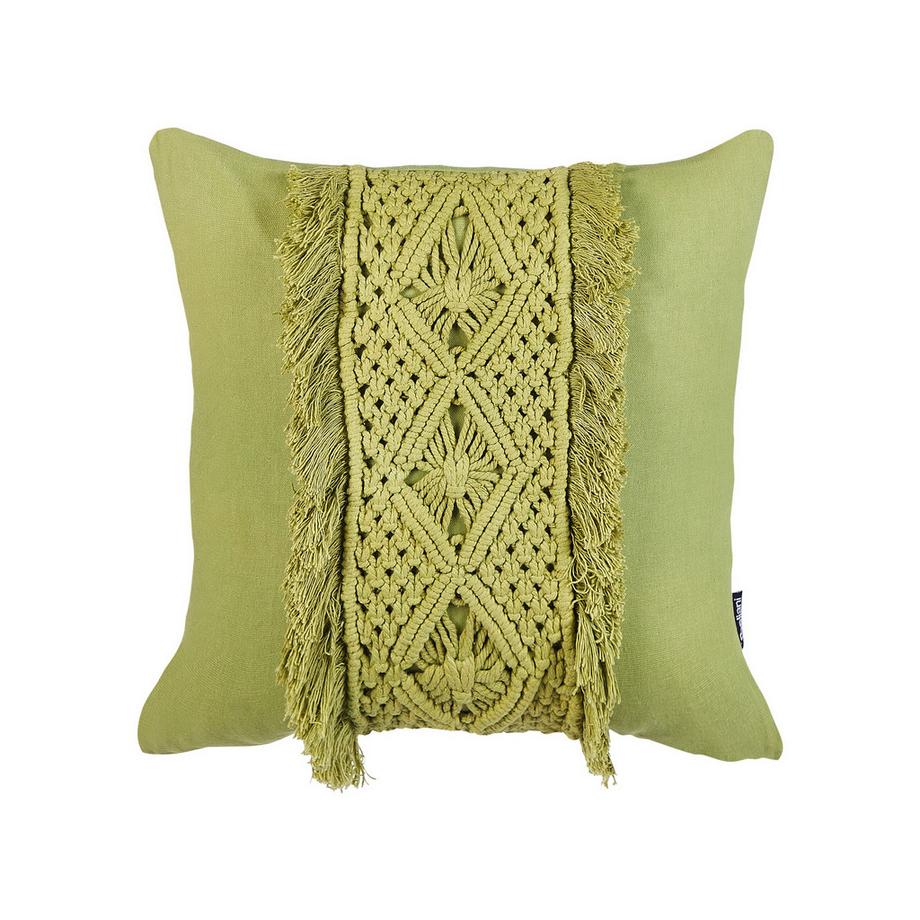 Beliani Dekokissen 2er Set aus Baumwolle Boho KALAM  