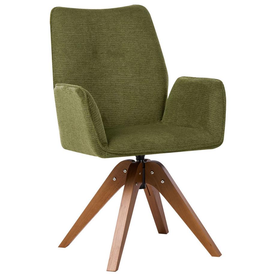 Sedia da pranzo en Lino sintetico Minimalista MOKENA