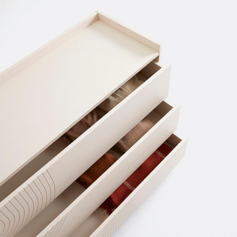 La Redoute Intérieurs Kommode Newxor mit 3 Schubladen  