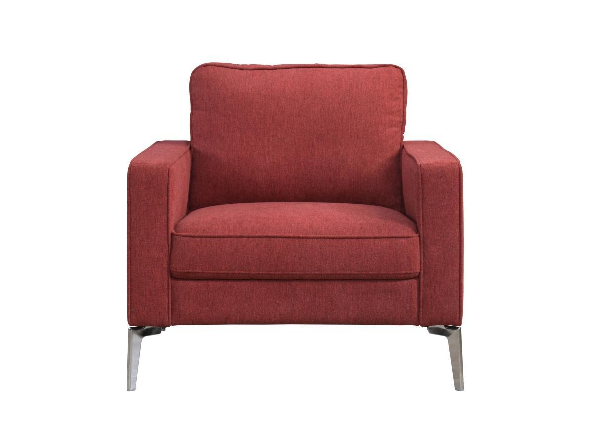 Image of Sessel - Stoff - Rot - TIBORI Sessel - Stoff - Rot - TIBORI