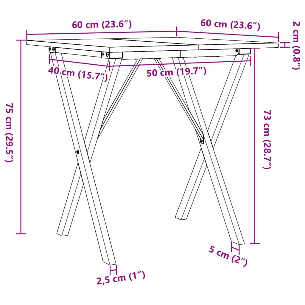 VidaXL bois de pin  