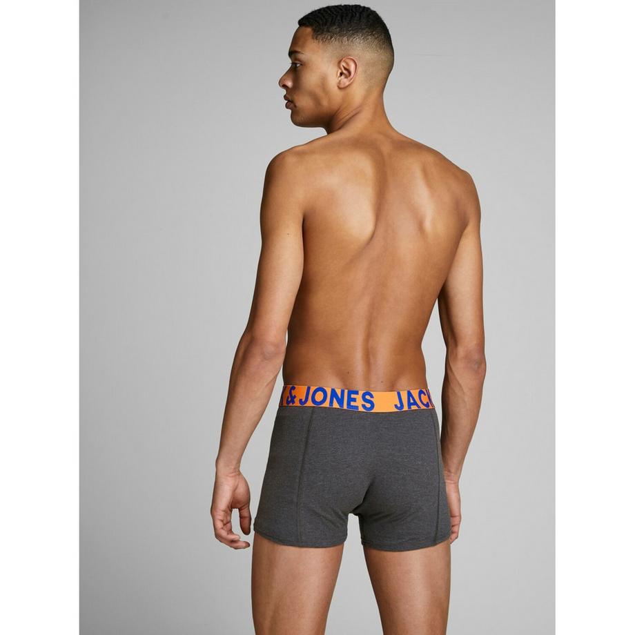 JACK & JONES Jaccrazy Boxer Solidi Confezione da 3  