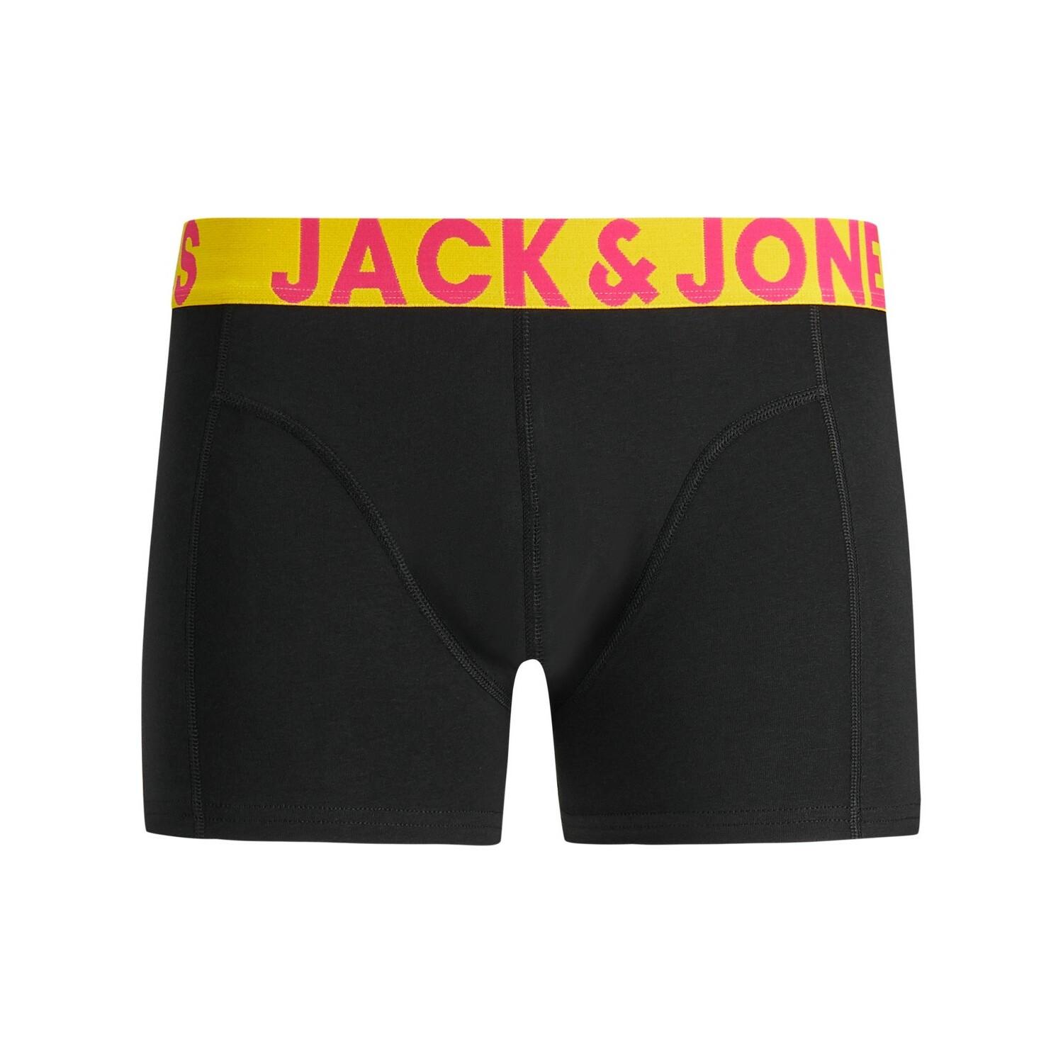 JACK & JONES Jaccrazy Solide Boxershorts 3er-Pack  