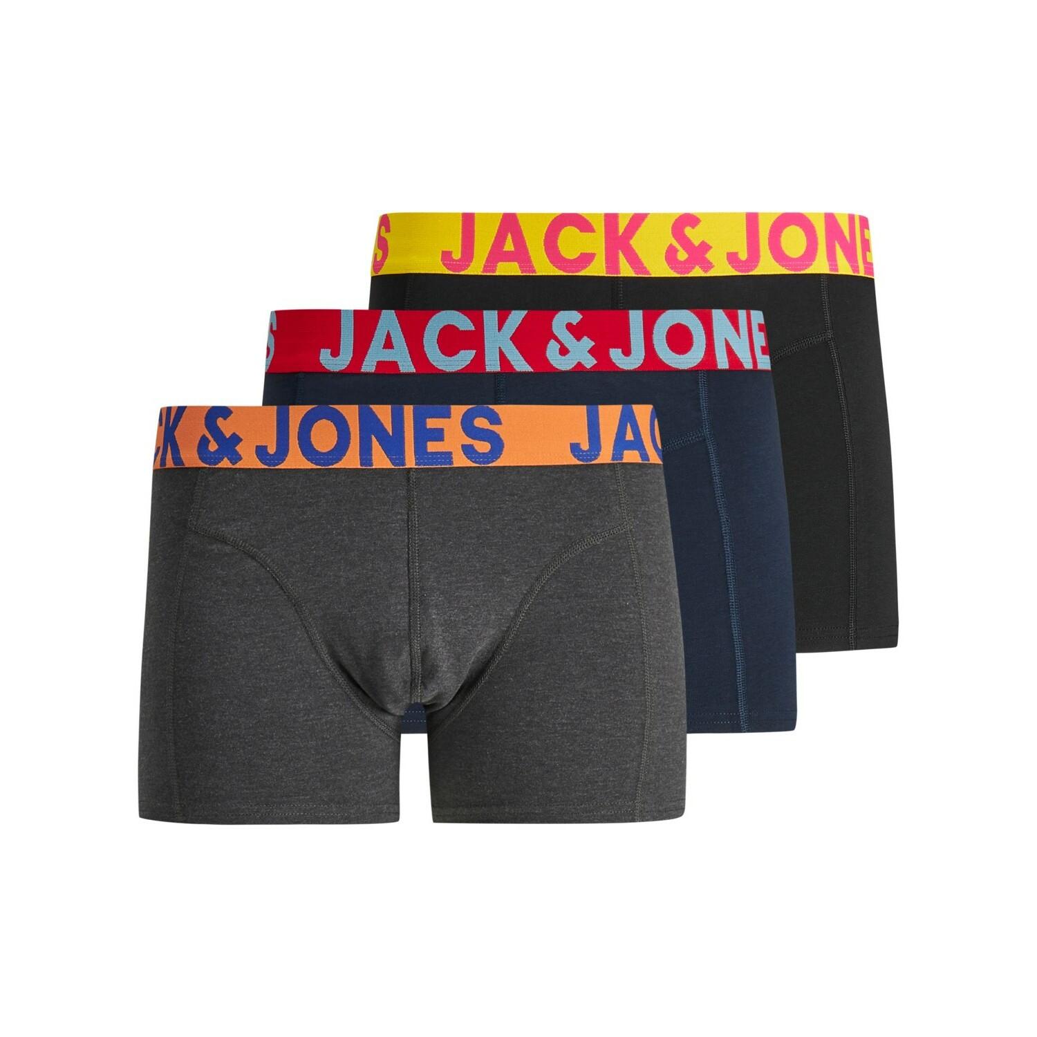 JACK & JONES  Lot de 3 Boxer  Jaccrazy solide 