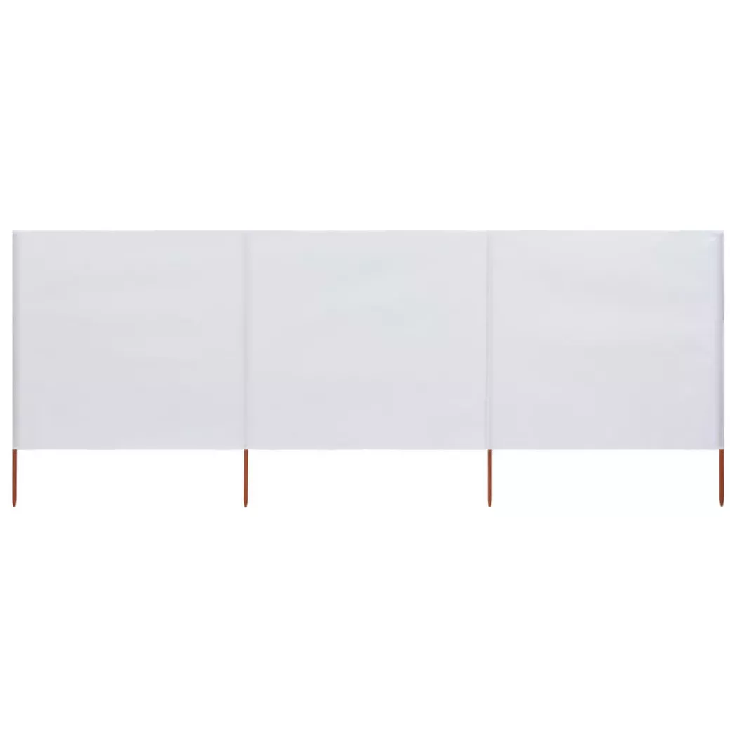 VidaXL - paravento, One Size, Blanco