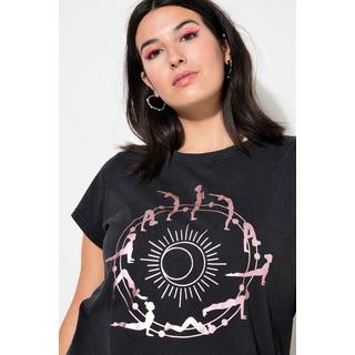 Studio Untold  T-shirt de sport coupe Classic Fit à motif Yoga, look vintage 