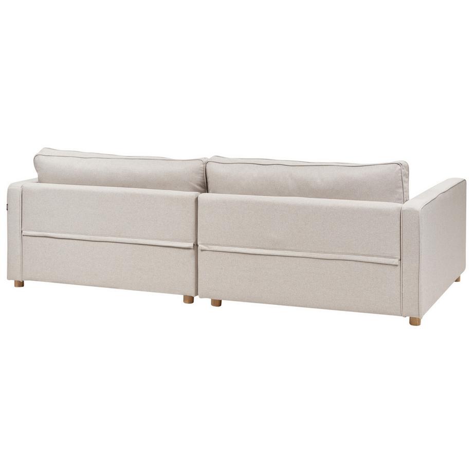 Beliani 3 Sitzer Sofa aus Stoff Modern VINSTRA  
