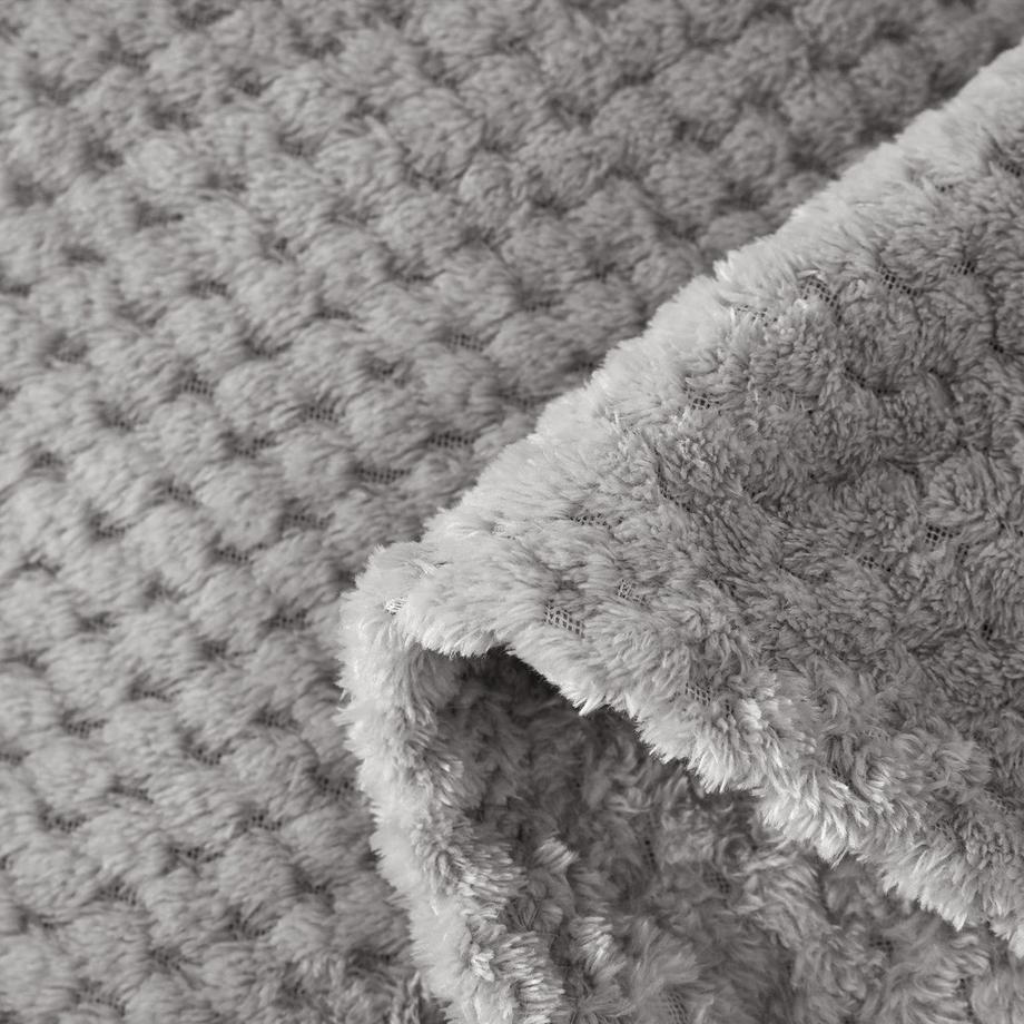 Alopini Coperta in pile super morbida e calda motivo a nido d'ape  