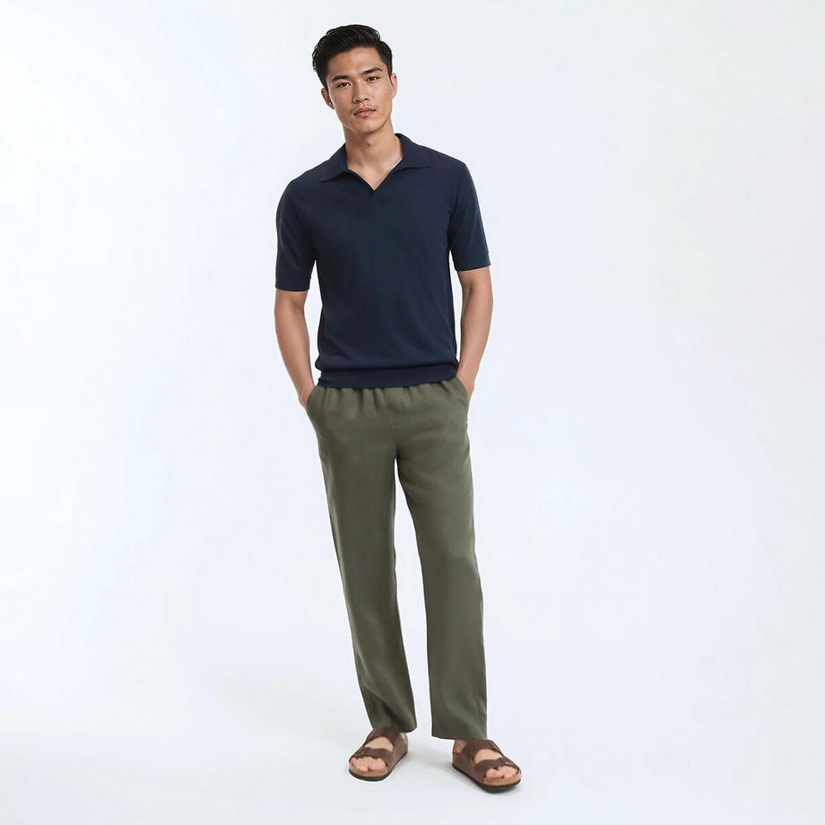 La Redoute Collections Polo Maniche Corte Scollo a V  