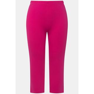 Ulla Popken  Pantalon corsaire longueur 7/8, taille élastique - jusqu'au 68/70 