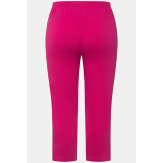 Ulla Popken  Pantalon corsaire longueur 7/8, taille élastique - jusqu'au 68/70 