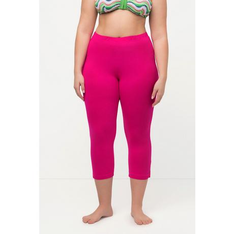 Ulla Popken  Caprihose, 7/8-Länge, Elastikbund fuchsia pink 