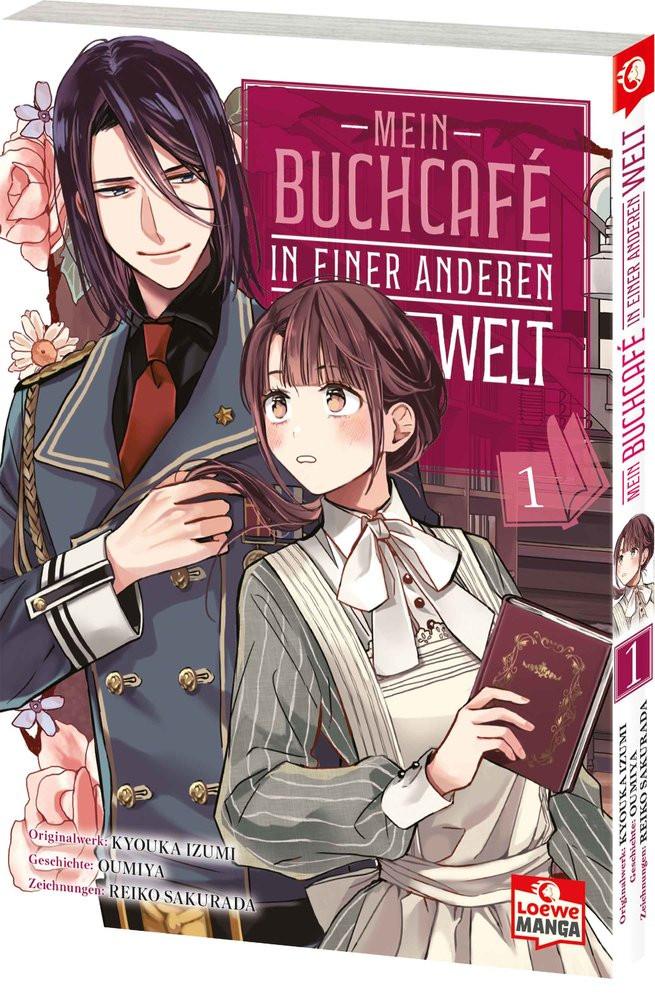 Mein Buchcafé in einer anderen Welt 01 Izumi, Kyouka; Ohmiya; Loewe Manga (Hrsg.); Sakurada, Reiko (Illustrationen); Überall, Dorothea (Übersetzung) Gebundene Ausgabe 