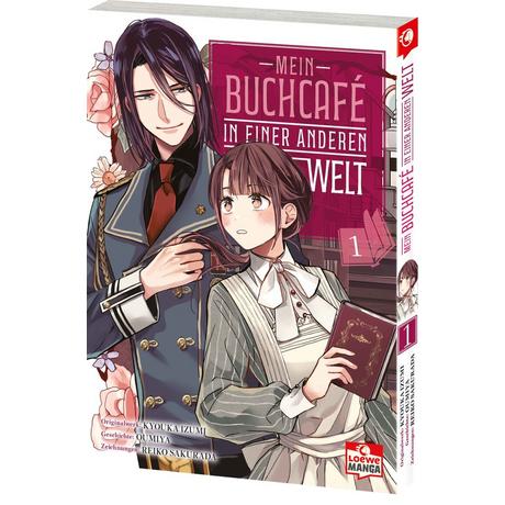 Mein Buchcafé in einer anderen Welt 01 Izumi, Kyouka; Ohmiya; Loewe Manga (Hrsg.); Sakurada, Reiko (Illustrationen); Überall, Dorothea (Übersetzung) Gebundene Ausgabe 