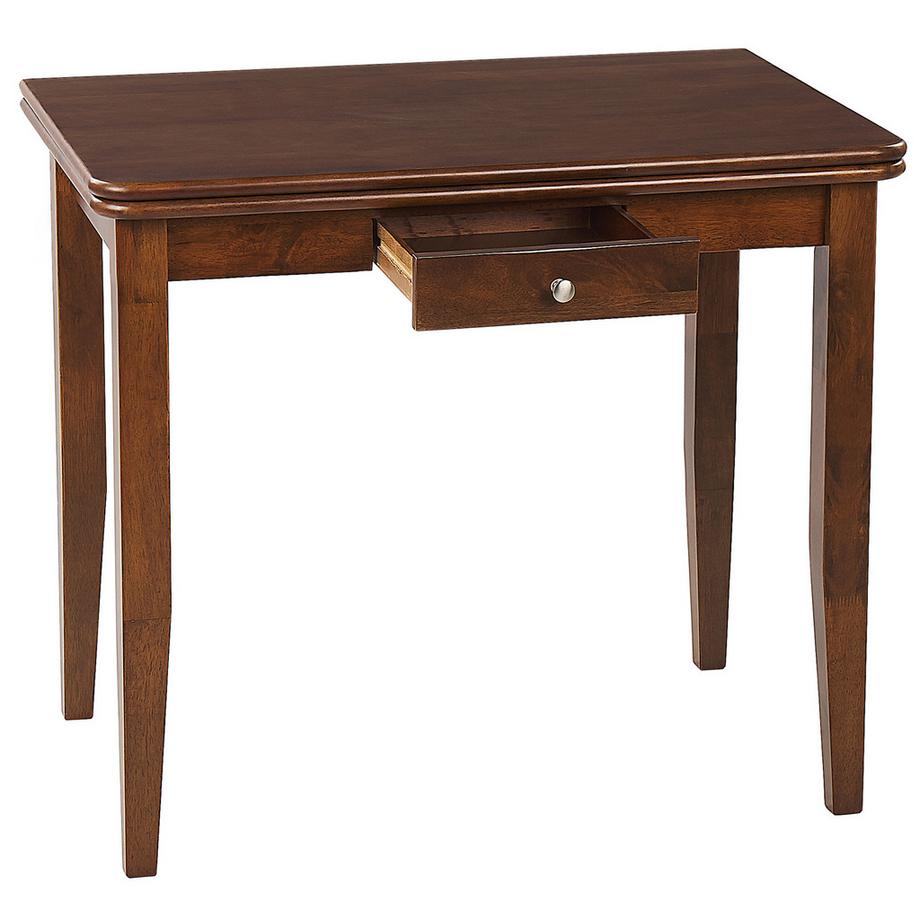 Beliani Table de salle à manger extensible en Bois d'hévéa  MASELA  