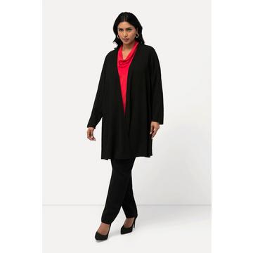 Giacca con design 3D a spina di pesce, taglio svasato e scollo a V