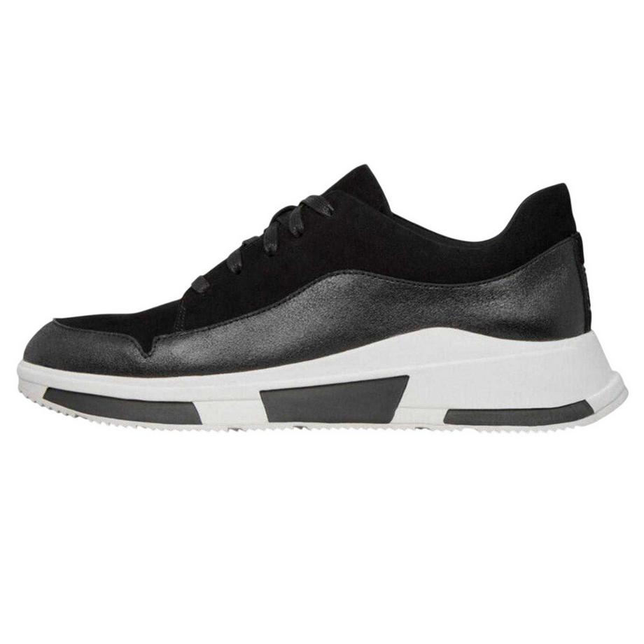 fit flop Sneaker aus Wildleder mit klobigem Absatz  