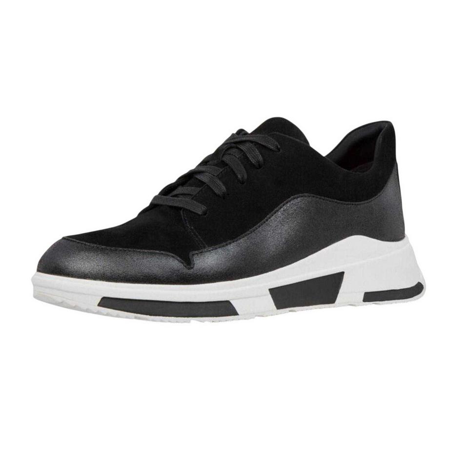 fit flop Sneaker aus Wildleder mit klobigem Absatz  