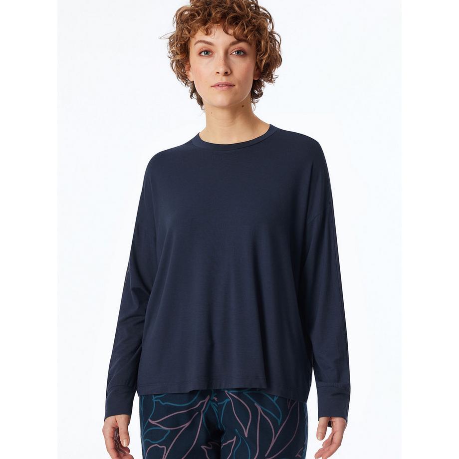 Schiesser Mix & Relax Top pigiama a maniche lunghe  