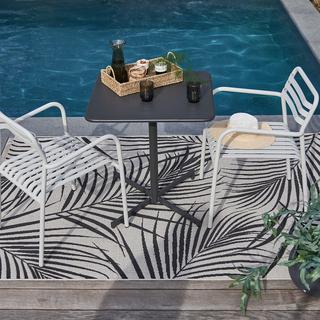 SO'HOME Tapis feuilles de palmier indoor/outdoor  