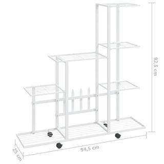 VidaXL Support pour plantes métal  