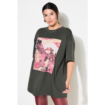 T-shirt oversize. Motif asiatique