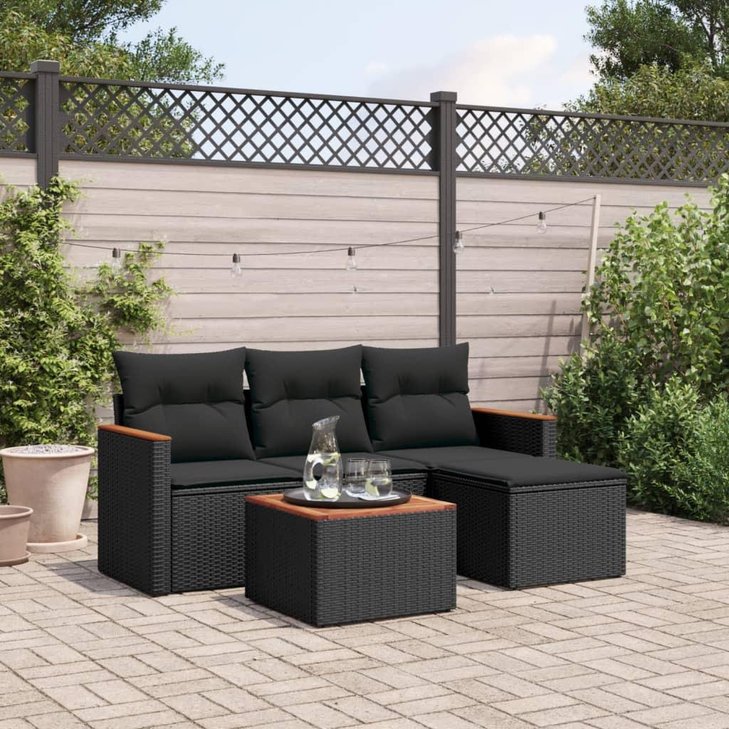 VidaXL Garten sofagarnitur poly-rattan  