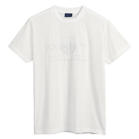 GANT D1. TONAL ARCHIVE SHIELD T-SHIRT Maglietta  Vestibilità confortevole 