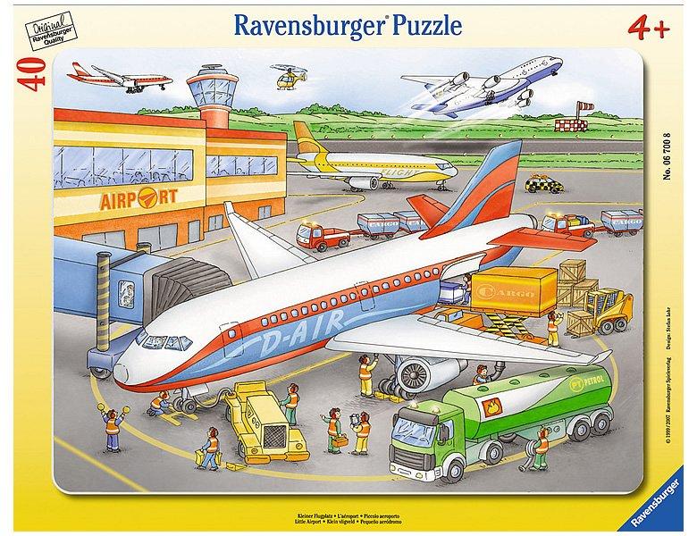 Ravensburger  Puzzle Kleiner Flugplatz (40Teile) 