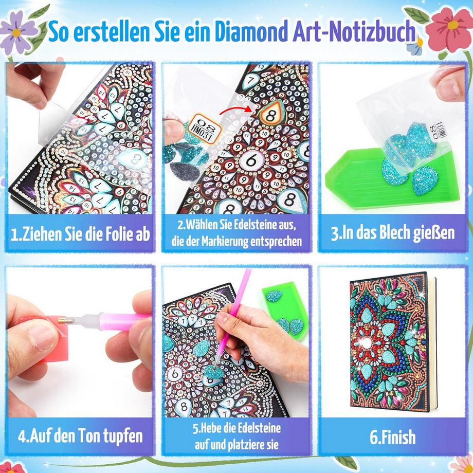 Activity-board  Craft diamond painting cadeau d'anniversaire 