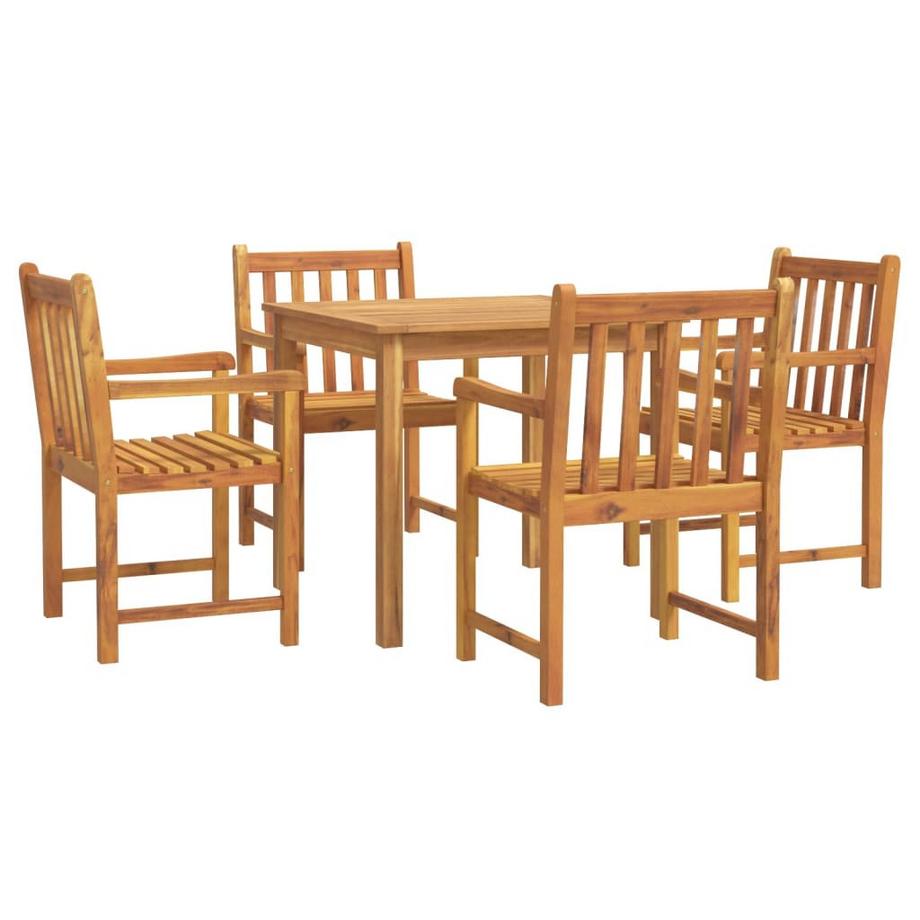 set da pranzo da giardino Legno di acacia