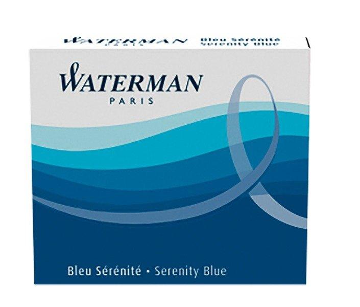 WATERMAN WATERMAN Tintenpatronen S0110950 blau 6 Stück  