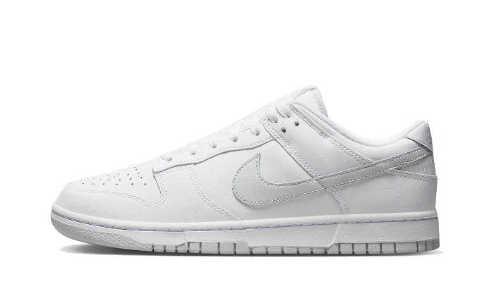 Image of Dunk Low Retro White Pure Platinum Herren Schneeweiss 38.5
