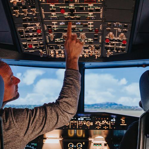 Image of Simulateur De Vol Airbus A320 (pour 1 Ou 2 Personnes) Unisex
