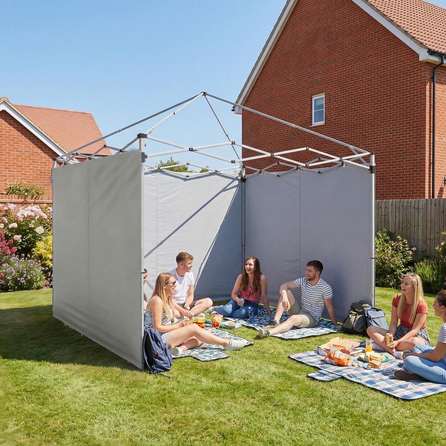 Outsunny Seitenteile für Pavillon  