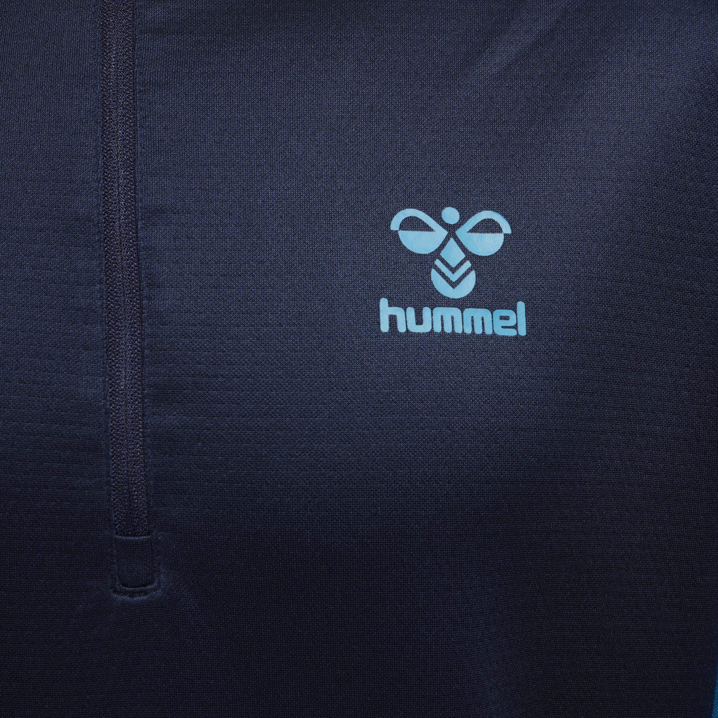 Hummel  giacca della tuta con semi-zip on-grid 