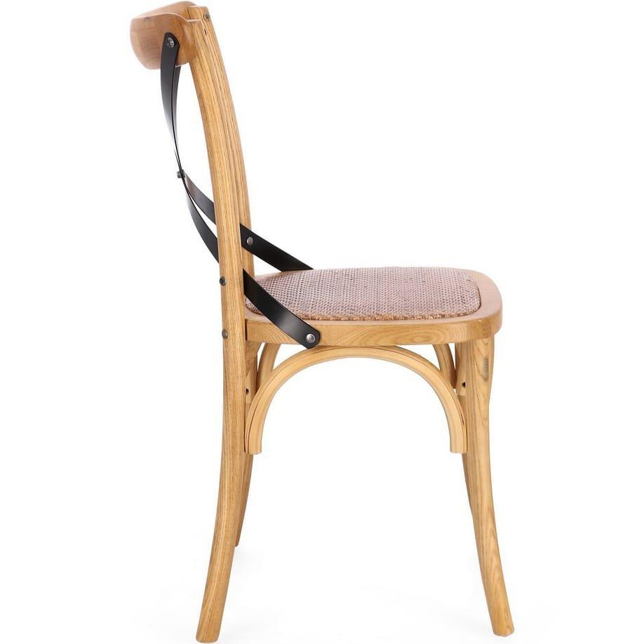 mutoni Chaise Cross naturelle  