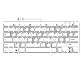 R-GO Tools  R-Go Tools Compact R-Go Tastatur, QWERTY (US), , kabelgebunden 