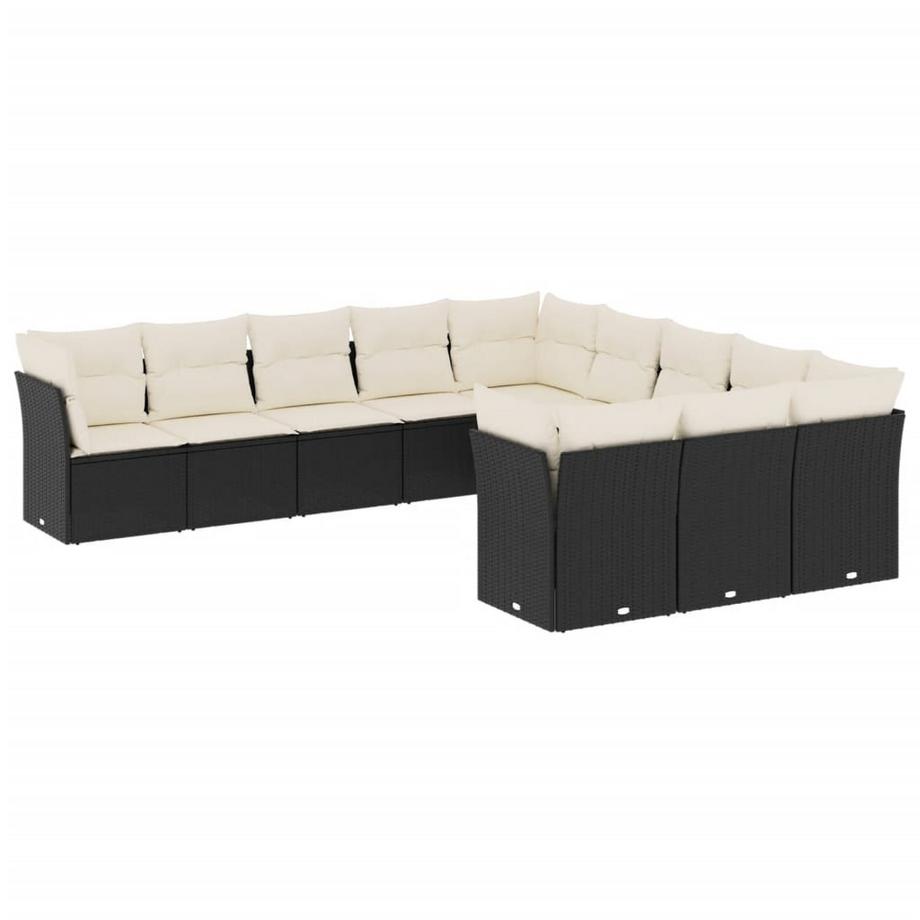 Ensemble de canapés de jardin rotin synthétique